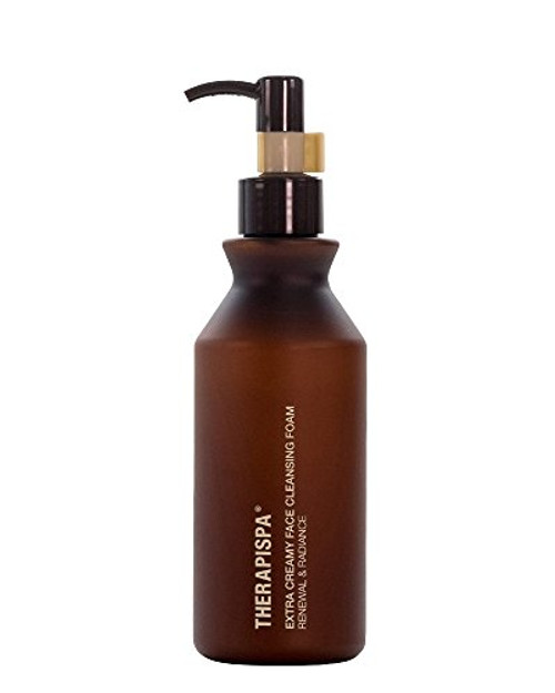 [THERAPISPA] Extra Creamy Face Cleansing Foam - Daily Moisturizing and Brightening Care - All Skin Types - 8.3 fl oz.