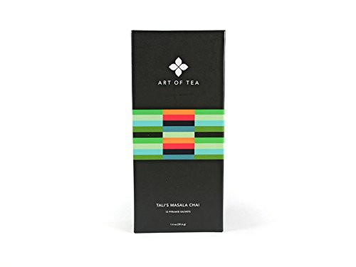 Organic Chai Black Tea Masala - Art of Tea 12 Pyramid Tea Bag Sachets