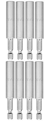 Dewalt DW2045B 3" Magnetic Replacement, Screwgun Bit Tip Holder  619773-02 (8 Pack)