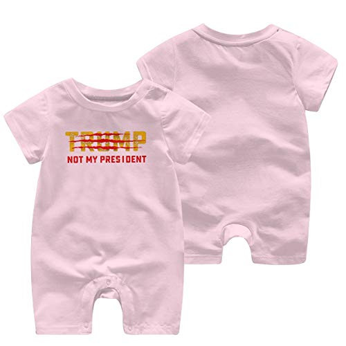 Trump Not My President Baby Short Sleeve Jumpsuit Baby Short Shirt Baby Romper Pink Trump Not My President Baby Short Sleeve Jumpsuit Baby Short Shirt Baby Romper Pink