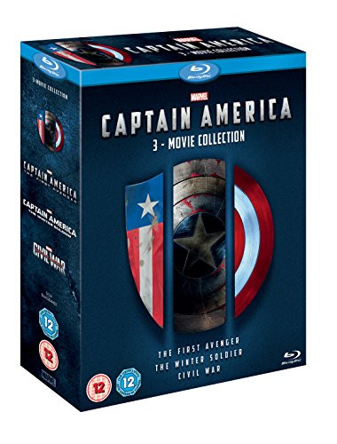 Captain America 1-3 -Blu-ray- -Region Free-
