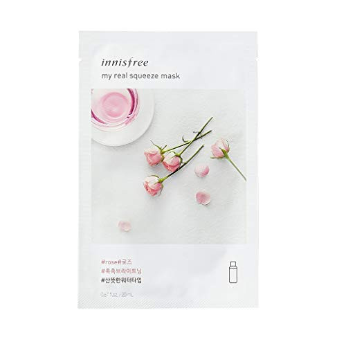 2017 New Innisfree My Real Squeeze Mask Sheets -18 Pattern of Flavour (18 pieces)