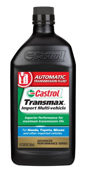 Castrol 06814 Transmax Import Multi-Vehicle Automatic Transmission Fluid - 1 Quart Castrol 06814 Transmax Import Multi-Vehicle Automatic Transmission Fluid - 1 Quart