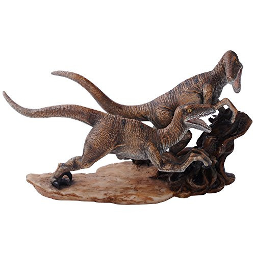 Comfy Hour Jurassic Raptor Dinosaur Figurine Statue Decor Sculpture Fossil Themed Art in 3D Prehistoric Animal Collectible Comfy Hour Jurassic Raptor Dinosaur Figurine Statue Decor Sculpture Fossil Themed Art in 3D Prehistoric Animal Collectible