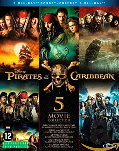 Pirates of the Caribbean 1-5 -Blu-ray- Pirates of the Caribbean 1-5 -Blu-ray-