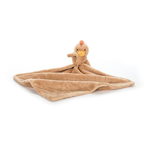 Jellycat Bashful Chicken Soother Baby Security Blanket