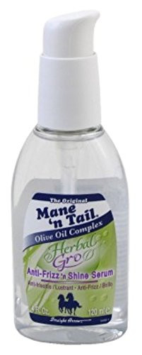 Straight Arrow Mane 'N Tail Herbal Gro Anti-Frizz 'N Shine Serum 4oz (3 Pack)