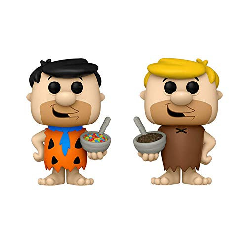 Funko Pop Ad Icons Set of 2 - Cereal: Fred w/Cereal and Barney w/Cereal