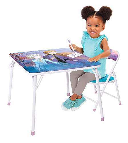 Disney Frozen 2 Jr. Activity Table Set with 1 Chair