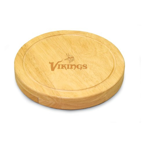NFL Minnesota Vikings Circo Cheese Board/Tool Set, 10-Inch