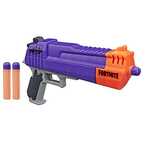 NERF Fortnite HC-E Mega Dart Blaster  Includes 3 Official Mega Fortnite Darts  for Youth, Teens, Adults