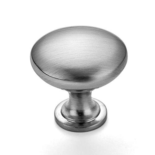 Ravinte 25 Pack Kitchen Cabinet Knobs Dresser Knobs Drawer Knobs Satin Nickel Zinc Knobs Brushed Nickel Drawer Pulls Door Knobs Dresser Drawer Handles Knobs for Dresser Drawers