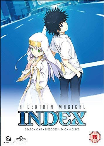 A Certain Magical Index Complete Season 1 Collection (Episodes 1-24) -DVD- -NTSC-