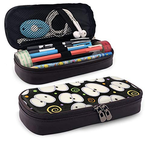 SYAyeah Halloween Chills and Thrills Glow in The Dark Large Capacity Stationery Bag Basic Pencil Cases