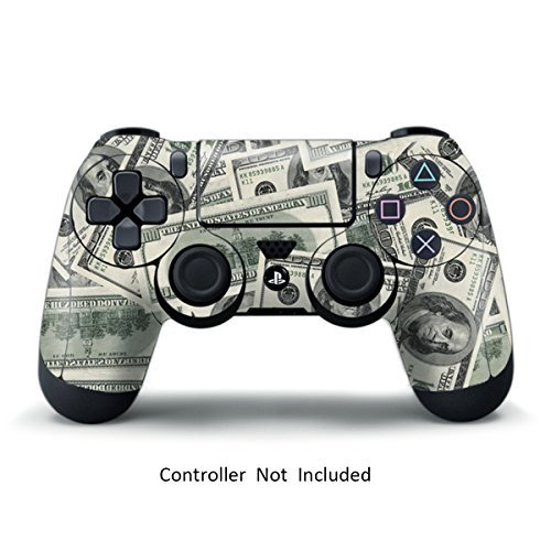 Skins for PS4 Controller - Stickers for Playstation 4 Games - Decals Cover for PS4 Slim Sony Play Station Four Controllers PS4 Pro Accessories PS4 Remote Wireless Dualshock 4 Skin - Big Ballin