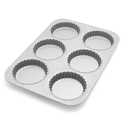 Sur La Table Platinum Professional Mini Tart Pan, 6 Cavity Sur La Table Platinum Professional Mini Tart Pan, 6 Cavity