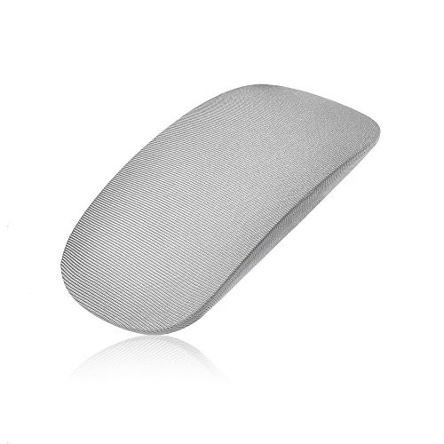 Elastic Dust Cover Sleeve for Apple Magic Mouse 2 Microsoft Surface Mouse (Light Grey)