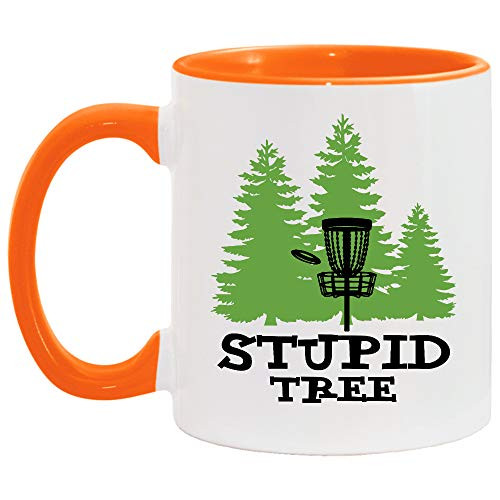 Stupid Tree Irish Disc Golf St Patricks Day Disc Golf Lovers Accent Mug Gifts