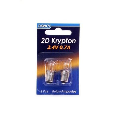Dorcy 41-1660 2 D Krypton Bulbs 2 Pack