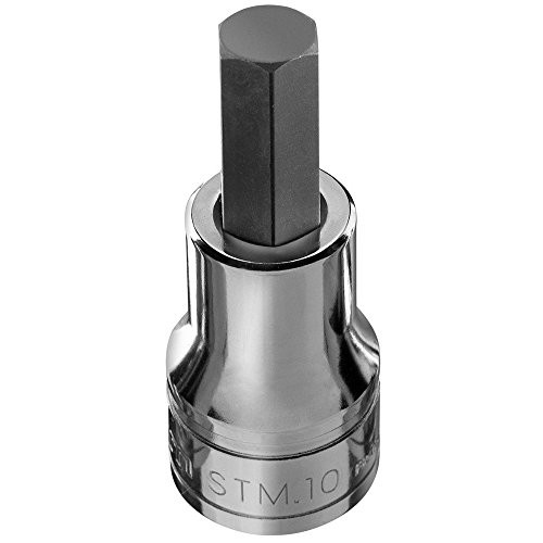 Douilles tournevis 1/2" pour vis 6 pans creux metriques 10mm