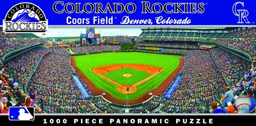 MasterPieces MLB Panoramics 1000 Puzzles Collection - Colorado Rockies MLB Panoramics 1000 Piece Jigsaw Puzzle MasterPieces MLB Panoramics 1000 Puzzles Collection - Colorado Rockies MLB Panoramics 1000 Piece Jigsaw Puzzle