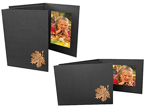Fall Leaf Photo Folders For 4x6 Vertical (25 Pack)