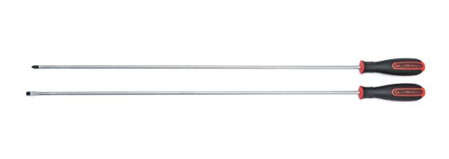 GEARWRENCH 2 Pc. Phillips/Slotted Dual Material Extra Long Blade Screwdriver Set, 24" - 80068 GEARWRENCH 2 Pc. Phillips/Slotted Dual Material Extra Long Blade Screwdriver Set, 24" - 80068