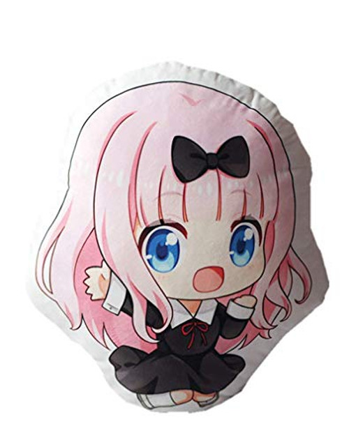 Kaguya-sama Love is War Figure Pillow Toy Shinomiya Kaguya Fujiwara Chika Short Plush Stuffed Doll 50cm