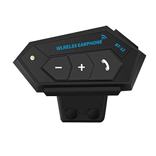Motorcycle Bluetooth Headset Helmet Headphones Bluetooth Helmet Speakers Earphone for Helmets Wireless Headphones with Microphone Sound System for Motorcycle