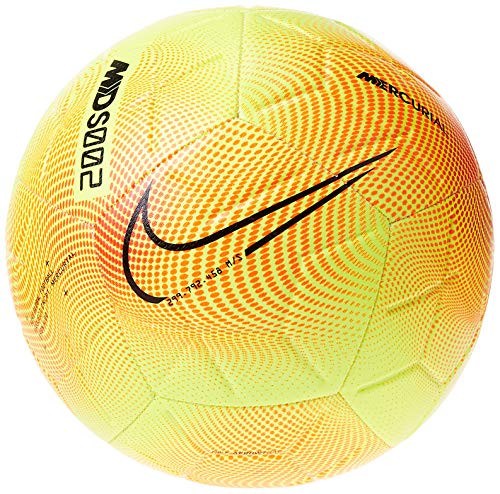 Nike Unisex's CR7 NK STRK-SP20 Soccer Ball, Lemon Venom/Total Orange/Black, 3