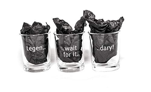 How I Met Your Mother Shot Glasses - Legendary - Set of 3