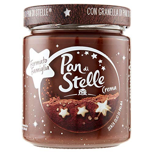 Mulino Bianco Pan di Stelle Cream Hazelnut Spread Falmily Size 480g 16.93oz