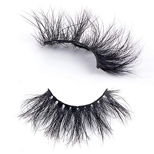FOXSCOS 1 Pairs Fluffy False Eyelashes Natural Mink Strip 3D Lashes Pack?100 percent Siberian Mink Long False Eyelashes?25mm 3D Mink Lashes Mink Eyelashes(MG15) FOXSCOS 1 Pairs Fluffy False Eyelashes Natural Mink Strip 3D Lashes Pack?100 percent Siberian Mink Long False Eyelashes?25mm 3D Mink Lashes Mink Eyelashes(MG15)
