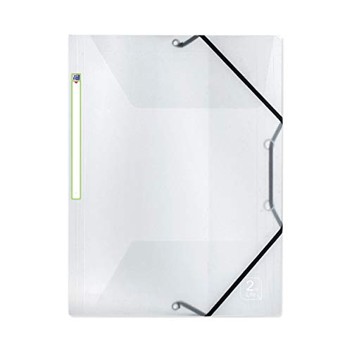 'Elba 400059426 2nd Life A4 Elasticated Folder 3 Flaps (Pack of 1)