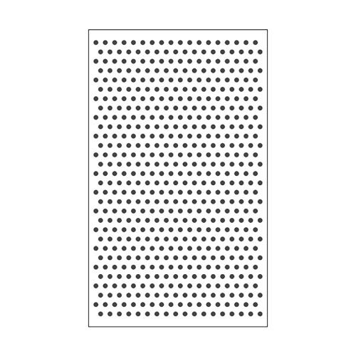 Vaessen Creative Mini Embossing Folder, Dots, for Adding Texture and Dimension to Scrapbook Pages, Cards and Other Papercraft Projects, 3 ?x 5 ?inches