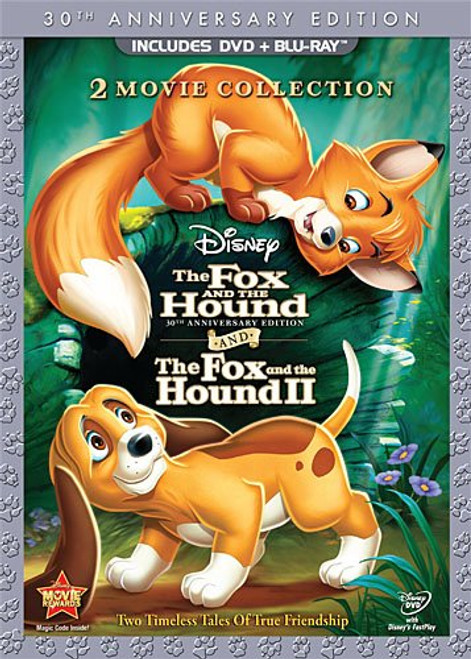 The Fox and the Hound / The Fox and the Hound Two (Three-Disc 30th Anniversary Edition Blu-ray / DVD Combo in DVD Packaging) The Fox and the Hound / The Fox and the Hound Two (Three-Disc 30th Anniversary Edition Blu-ray / DVD Combo in DVD Packaging)