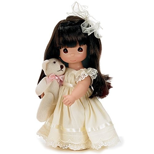The Doll Maker Precious Moments Dolls, Linda Rick, Cherish Me Always Brunette, 12 inch Doll The Doll Maker Precious Moments Dolls, Linda Rick, Cherish Me Always Brunette, 12 inch Doll