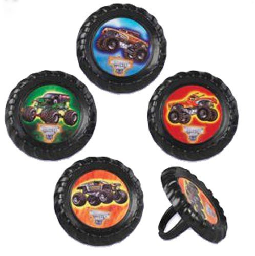 Monster Truck Jam Cupcake Rings - 12 ct by Bakery Crafts