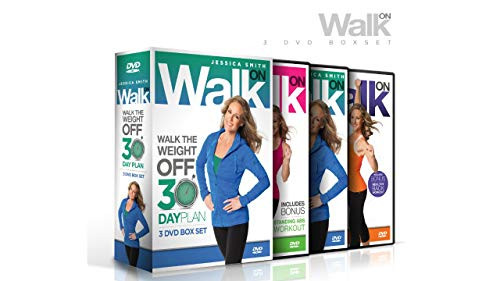 Walk On: Walk the Weight Off 30 Day Plan (Low Impact High Results Program) -3 DVD Set-