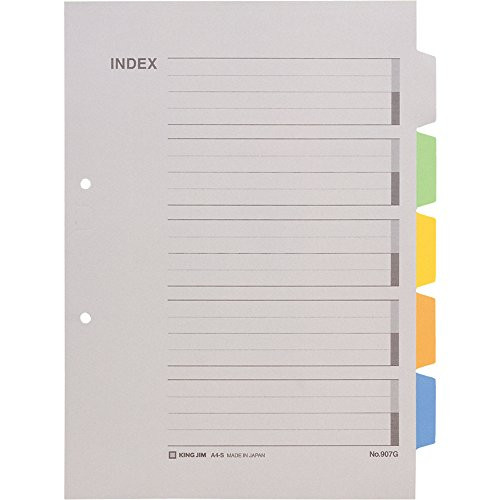 King Jim Kara - index A4S (2 hole) A4S 907G (japan import)