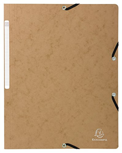 Exacompta Manila Cardboard 400 g, DIN A4 (5574E Folder) Tobacco