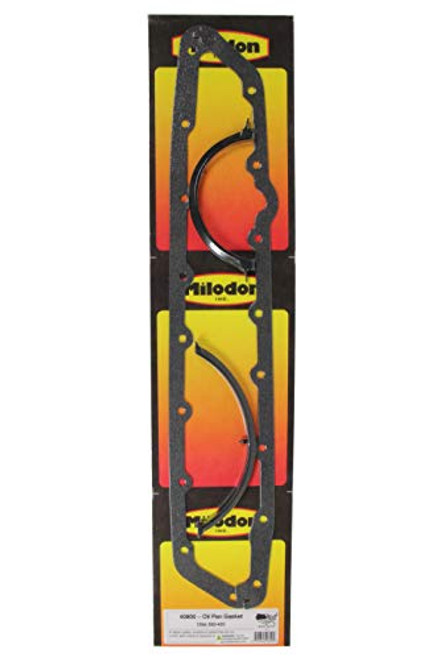 Milodon 40800 Oil Pan Gasket for Oldsmobile 330/455-4 Piece