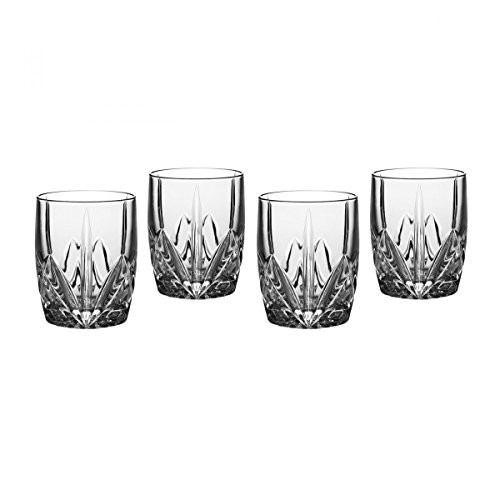 Marquis by Waterford Brookside 12-Ounce Double Old Fashion Glasses Set of 4
