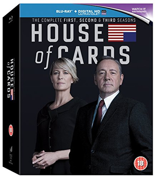House of Cards - Season 1-3 -Blu-ray- -Region Free- House of Cards - Season 1-3 -Blu-ray- -Region Free-