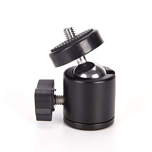 CHAPSTAND 1/4" Swivel Mini Ball Head Screw Tripod Mount for DSLR Camera Camcorder Light Bracket