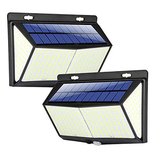 Solar Motion Lights Outdoor, 288 Led Solar Lights Outdoor with 3 Lighting Modes,270° Wide Angle Solar Lights IP65 Waterproof Motion Sensor Outdoor Light for Garden Fence Patio Garage Backyard(2 Pack) Solar Motion Lights Outdoor, 288 Led Solar Lights Outdoor with 3 Lighting Modes,270° Wide Angle Solar Lights IP65 Waterproof Motion Sensor Outdoor Light for Garden Fence Patio Garage Backyard(2 Pack)