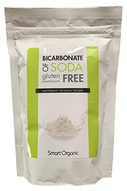 Sodium Bicarbonate (Baking Soda) Gluten Free, Aluminium Free, Pure Organic Ingredients - 10,5 Oz (300 g) Sodium Bicarbonate (Baking Soda) Gluten Free, Aluminium Free, Pure Organic Ingredients - 10,5 Oz (300 g)