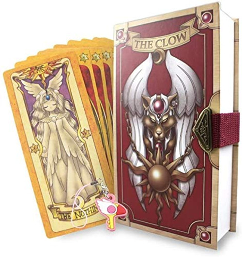 Sakura Magic Book Set Card Captor Sakura Clow Cards Brown 53PCS/Set Sakura Magic Book Set Card Captor Sakura Clow Cards Brown 53PCS/Set