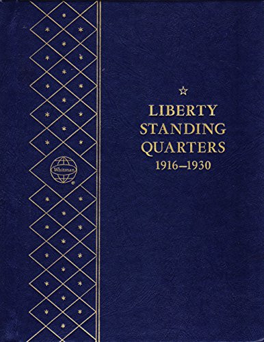 1916-1930 LIBERTY STANDING QUARTERS USED WHITMAN BOOKSHELF SERIES   9417? COIN  ALBUM, BINDER, BOARD, BOOK, CARD, COLLECTION, FOLDER, HOLDER, PAGE, PORTFOLIO, PUBLICATION, SET, VOLUME