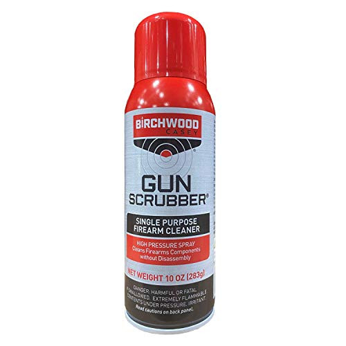 Birchwood Casey Gun Scrubber Single Purpose Gun Cleaner, Aerosol Spray, 10 Oz (Packaging May Vary)